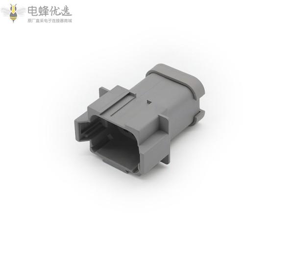 8芯8孔04-8P-E003型平盖汽车公母接插件防水连接器线束公头