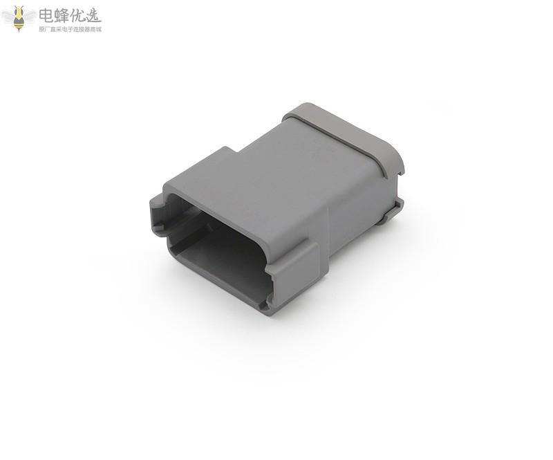 12孔04-12P-E003型平盖汽车公母接插件防水连接器线束公头