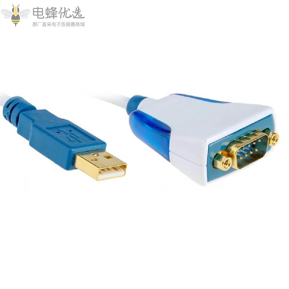 USB转DB9公头RS232_Us232r_100_Bulk带Ftdi芯片接1M线束