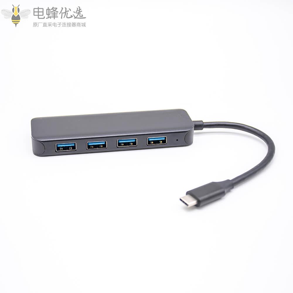 3.1_USB超薄数据集线器多功能3口C型集线器Type_c_PD集线器